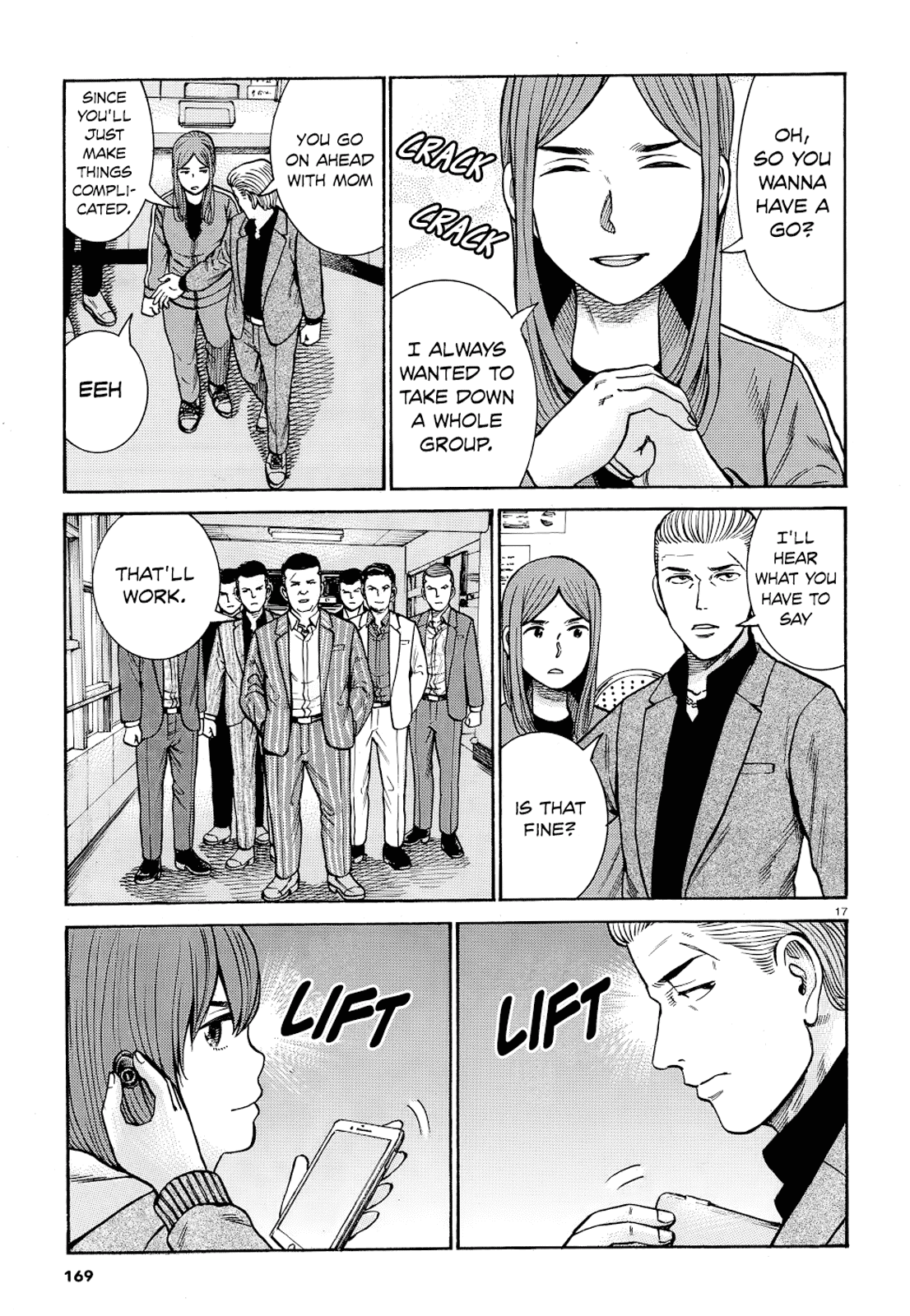 Hinamatsuri chapter 91 - page 17