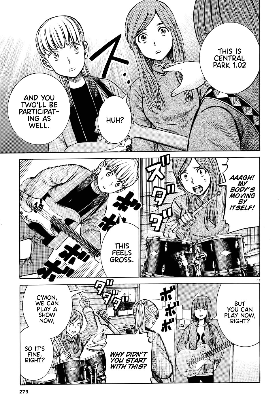 Hinamatsuri chapter 92 - page 11