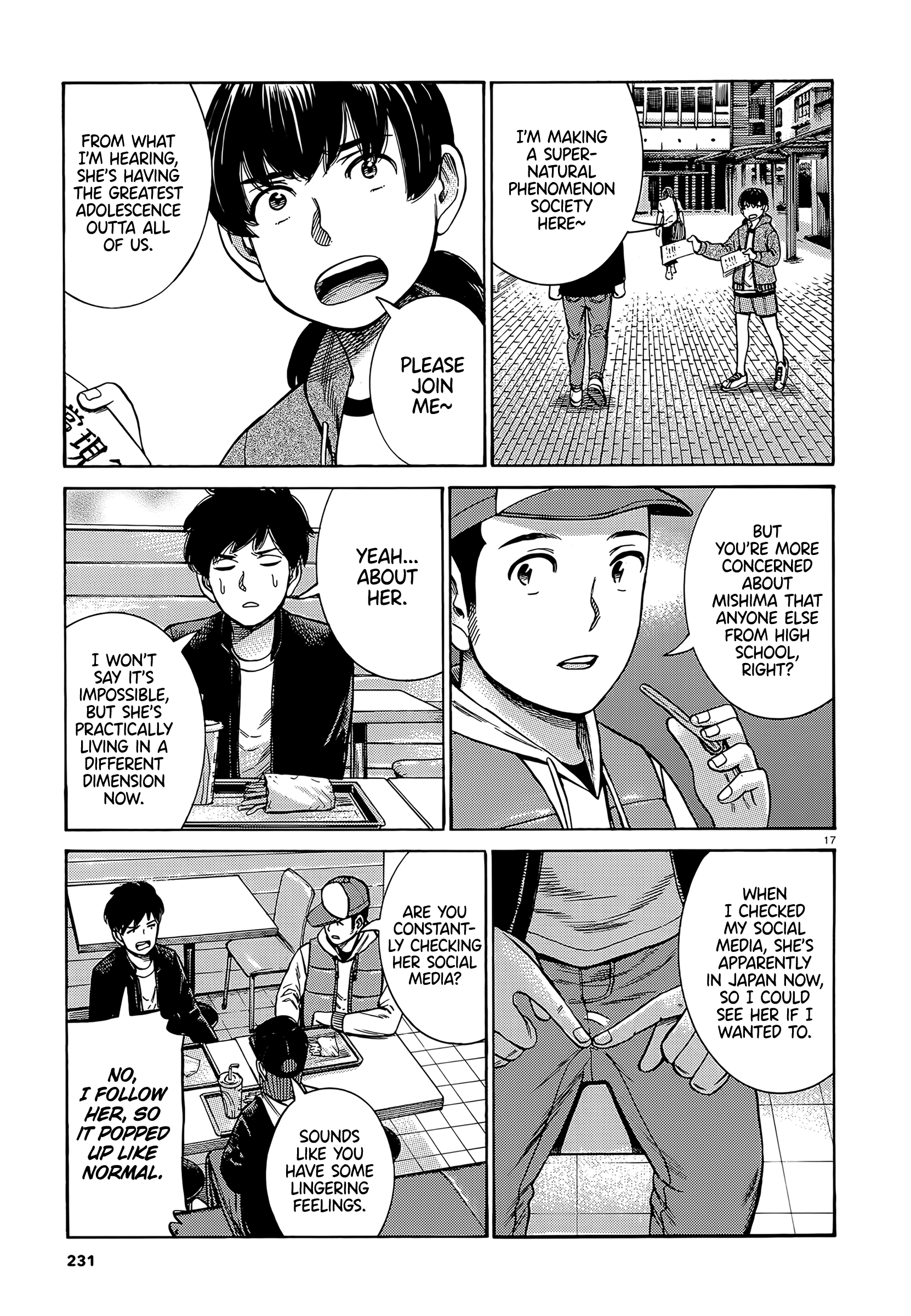 Hinamatsuri chapter 99 - page 17