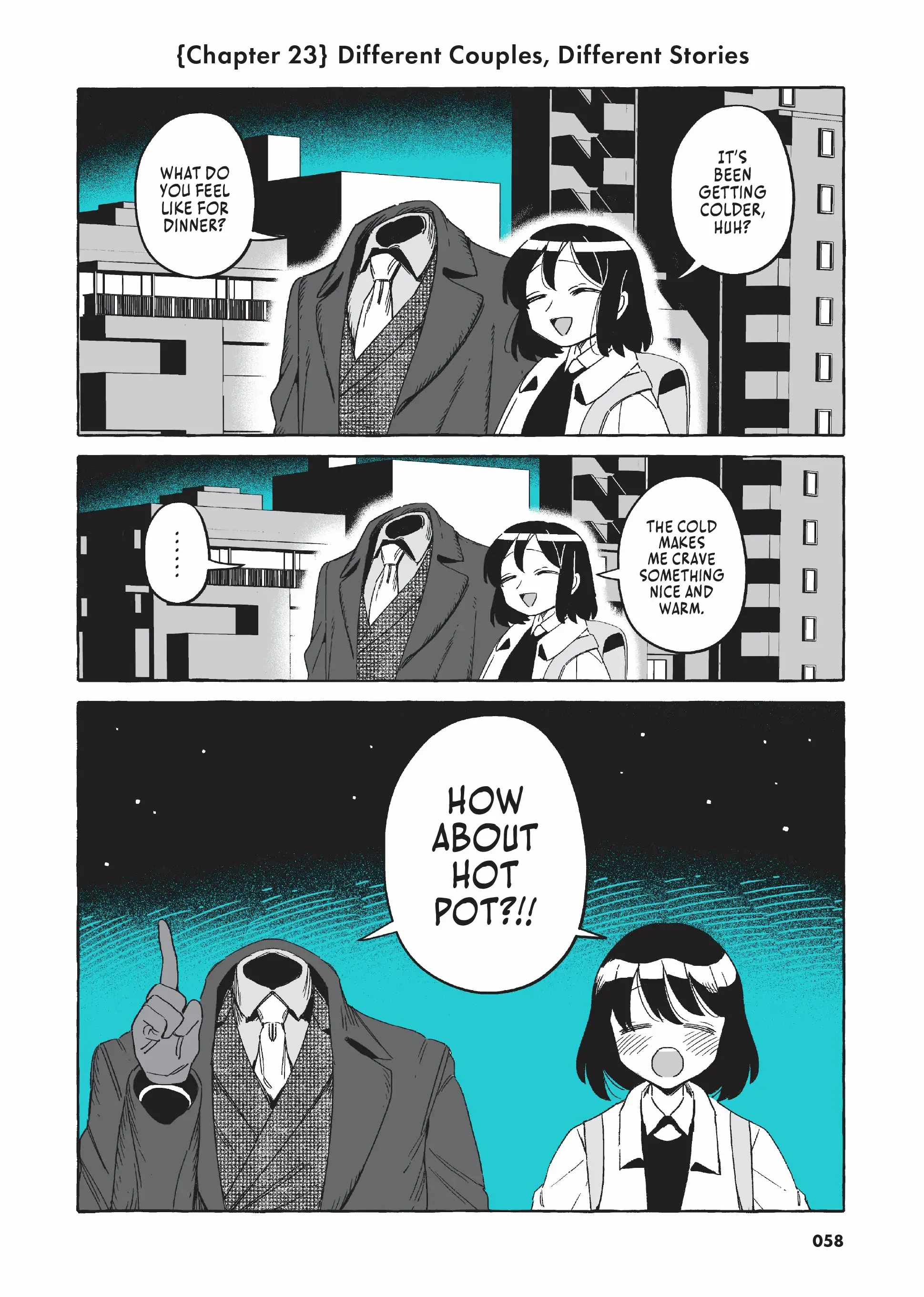 Toumei Otoko to Ningen Onna ~Sonouchi Fuufu ni Naru Futari~ chapter 23 - page 1