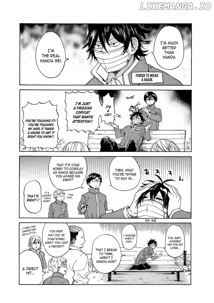 Handa-kun chapter 7 - page 14