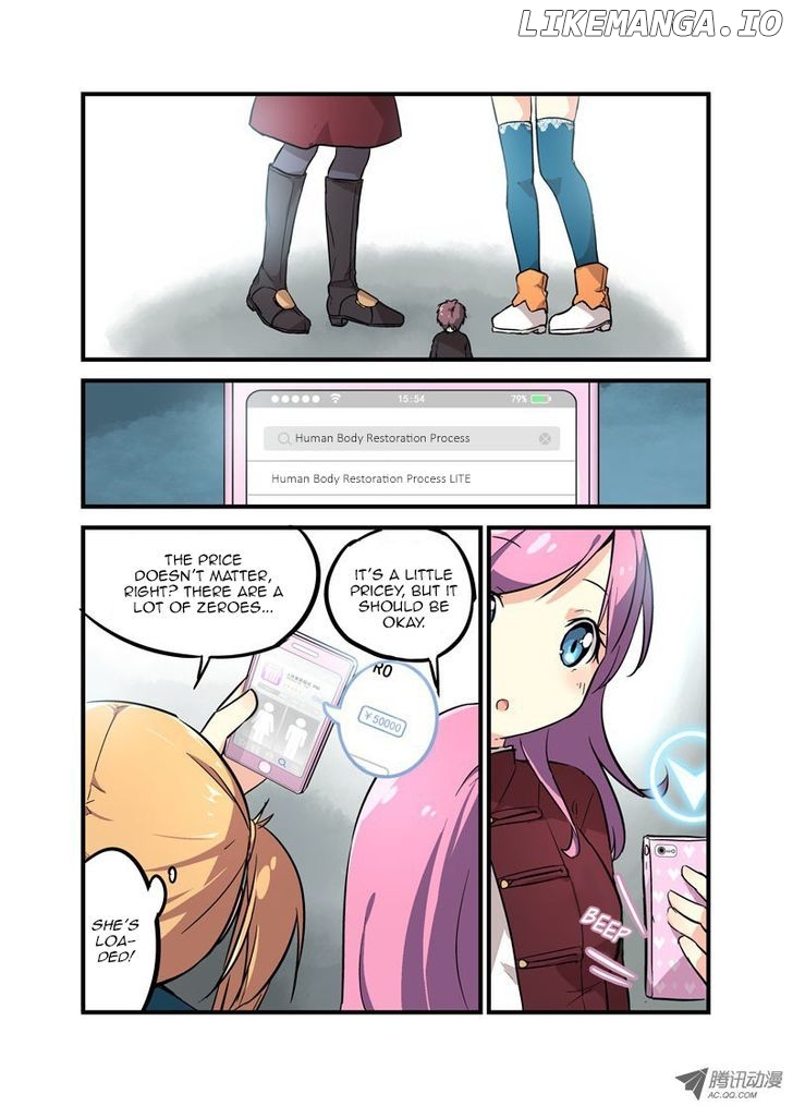 Mobile Magical Girl chapter 4 - page 8