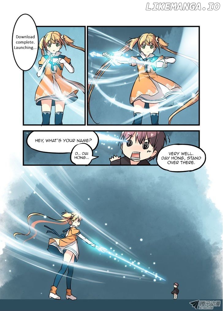 Mobile Magical Girl chapter 4 - page 9