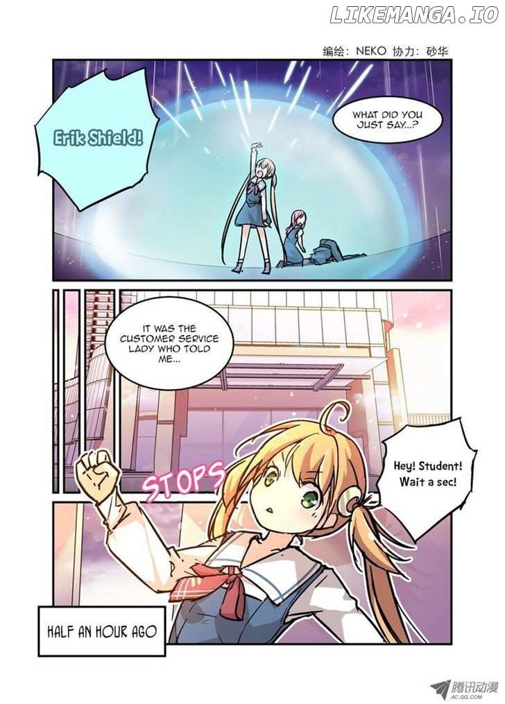 Mobile Magical Girl chapter 33 - page 1
