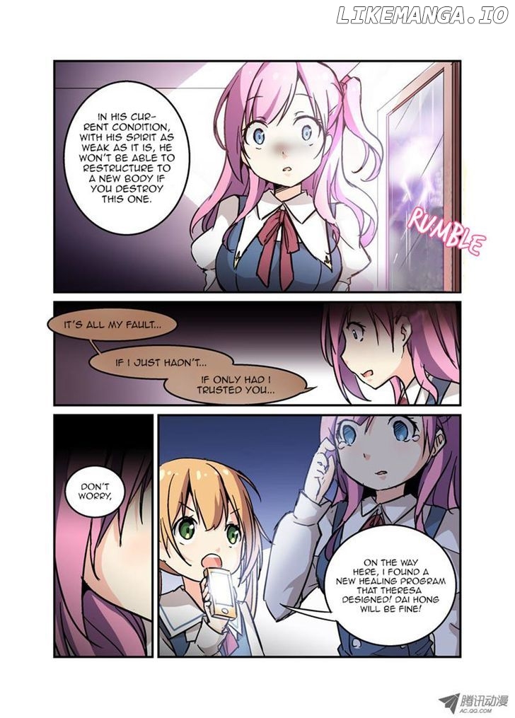 Mobile Magical Girl chapter 34 - page 4
