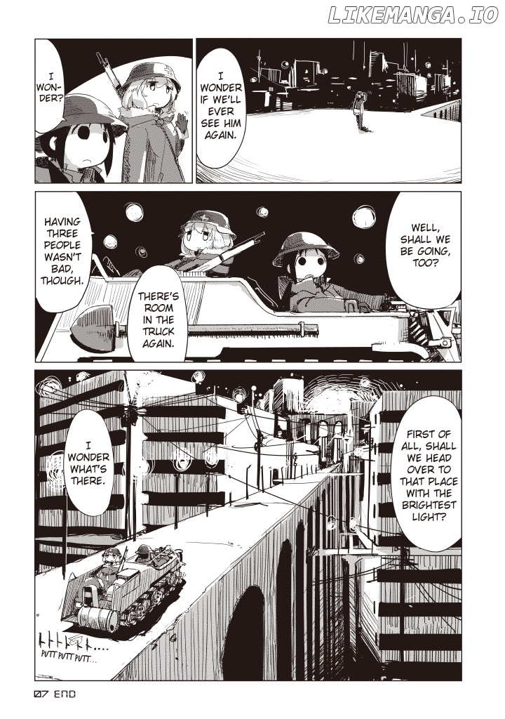Shoujo Shuumatsu Ryokou chapter 8 - page 19