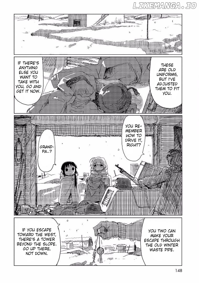 Shoujo Shuumatsu Ryokou chapter 36 - page 14