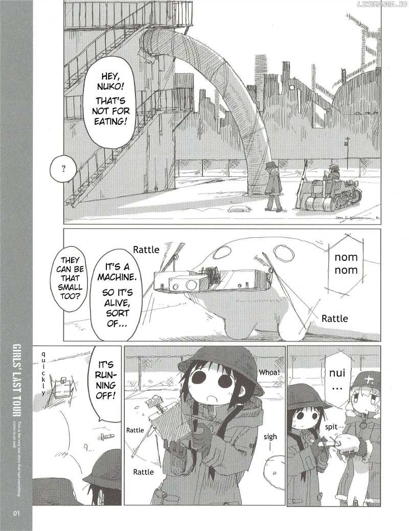 Shoujo Shuumatsu Ryokou chapter 44 - page 1