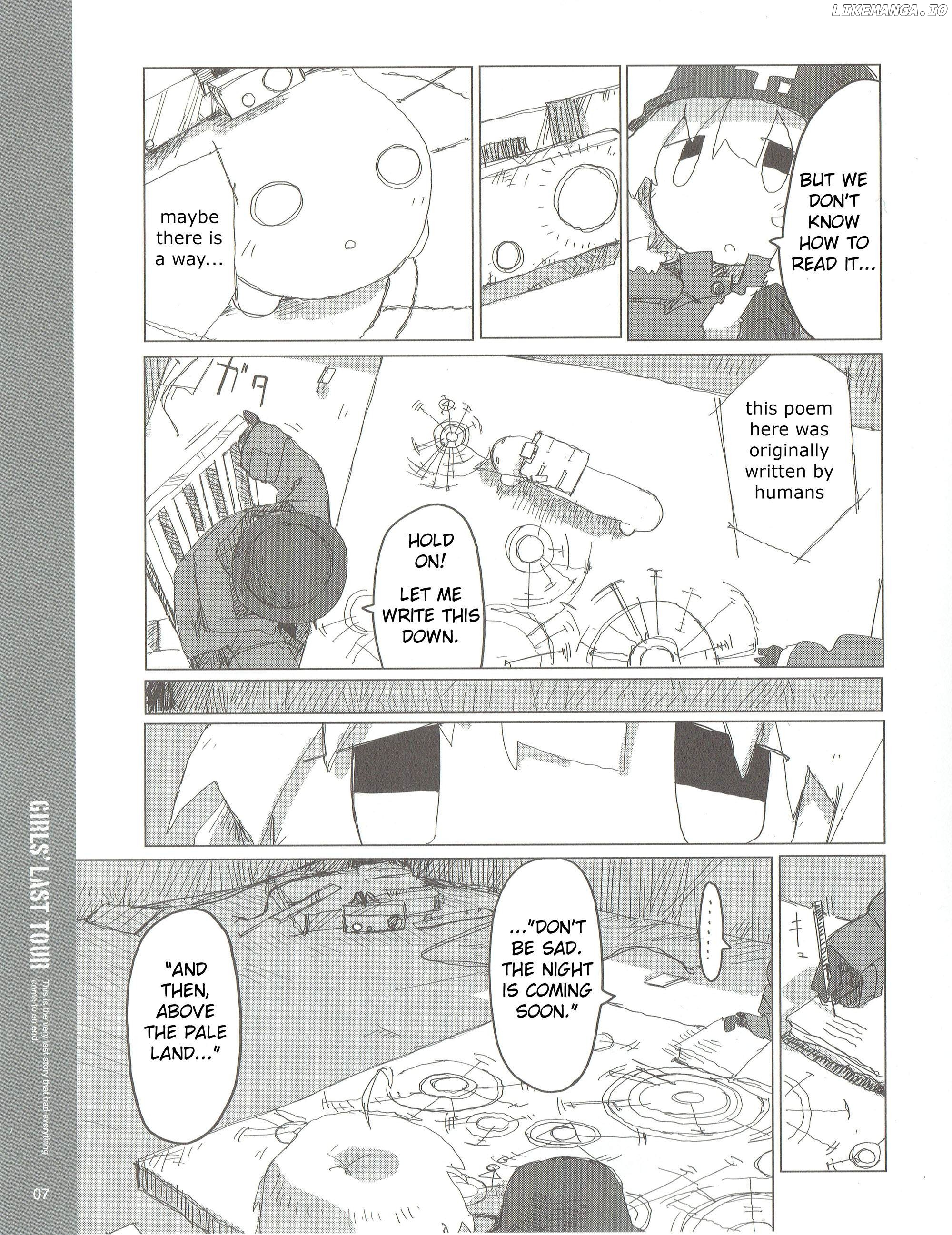 Shoujo Shuumatsu Ryokou chapter 44 - page 7