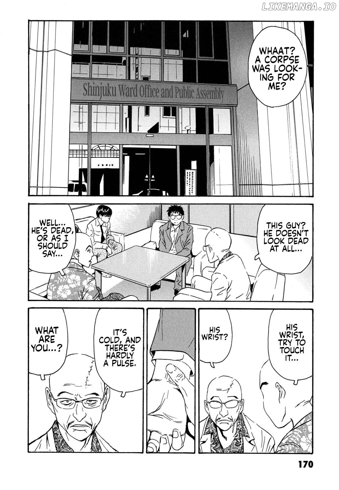 Kurosagi Shitai Takuhaibin Chapter 20 - page 8