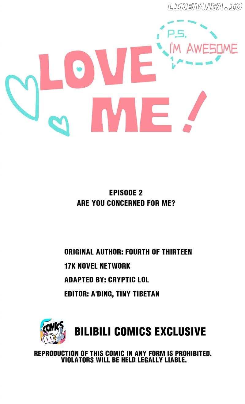 Love Me! P.S. I’m Awesome Chapter 2 - page 2