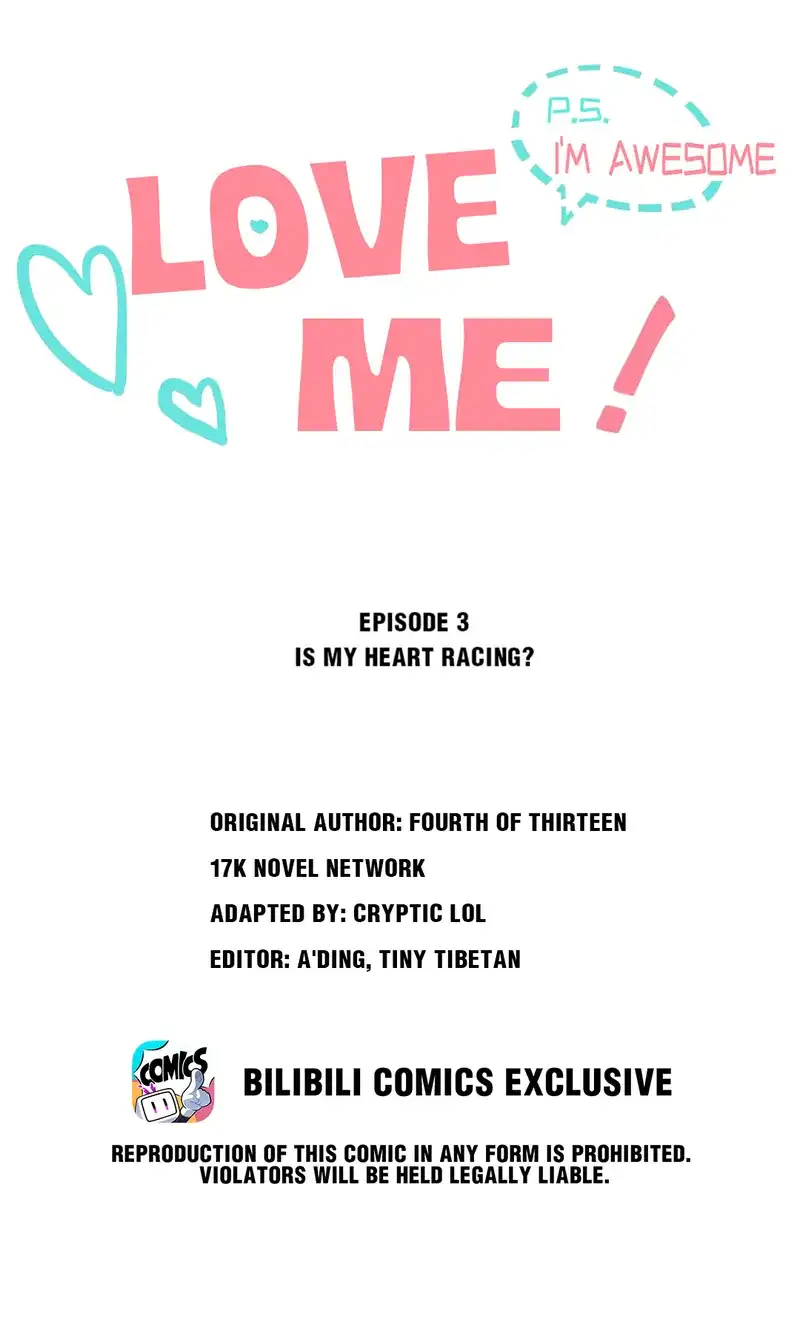 Love Me! P.S. I’m Awesome Chapter 3 - page 2