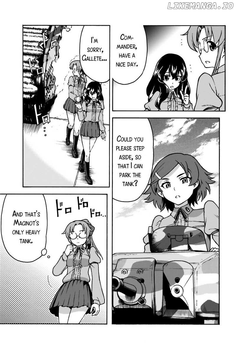 GIRLS und PANZER - Gekitou! Maginot-sen desu!! chapter 2 - page 14