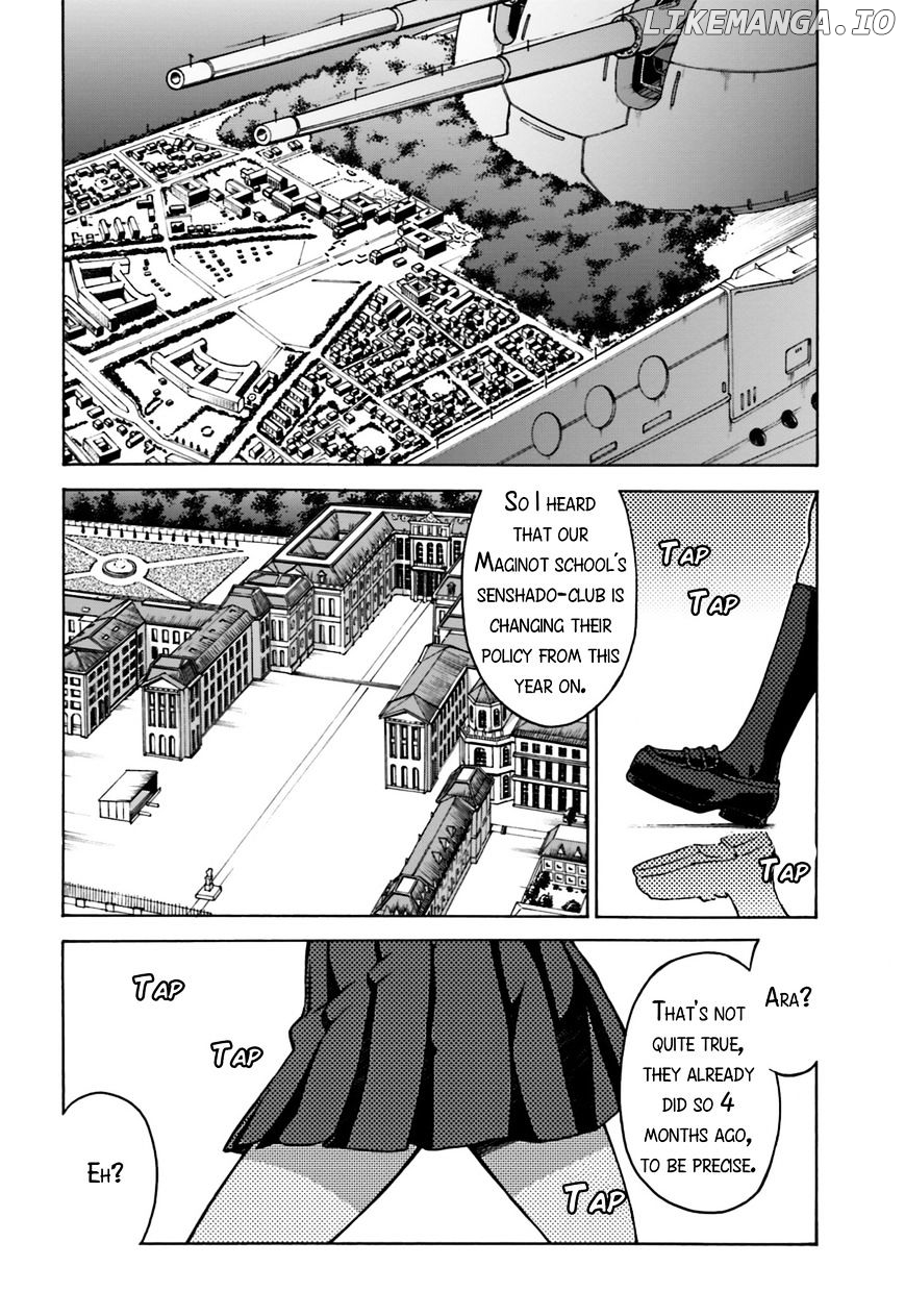 GIRLS und PANZER - Gekitou! Maginot-sen desu!! chapter 2 - page 3