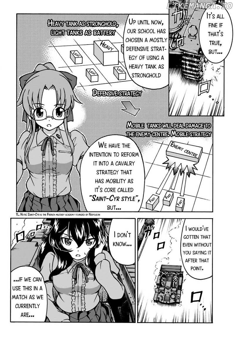 GIRLS und PANZER - Gekitou! Maginot-sen desu!! chapter 2 - page 7
