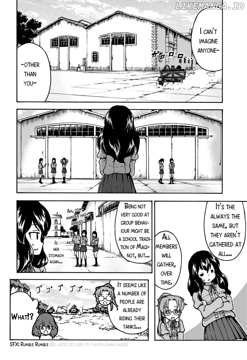 GIRLS und PANZER - Gekitou! Maginot-sen desu!! chapter 2 - page 9