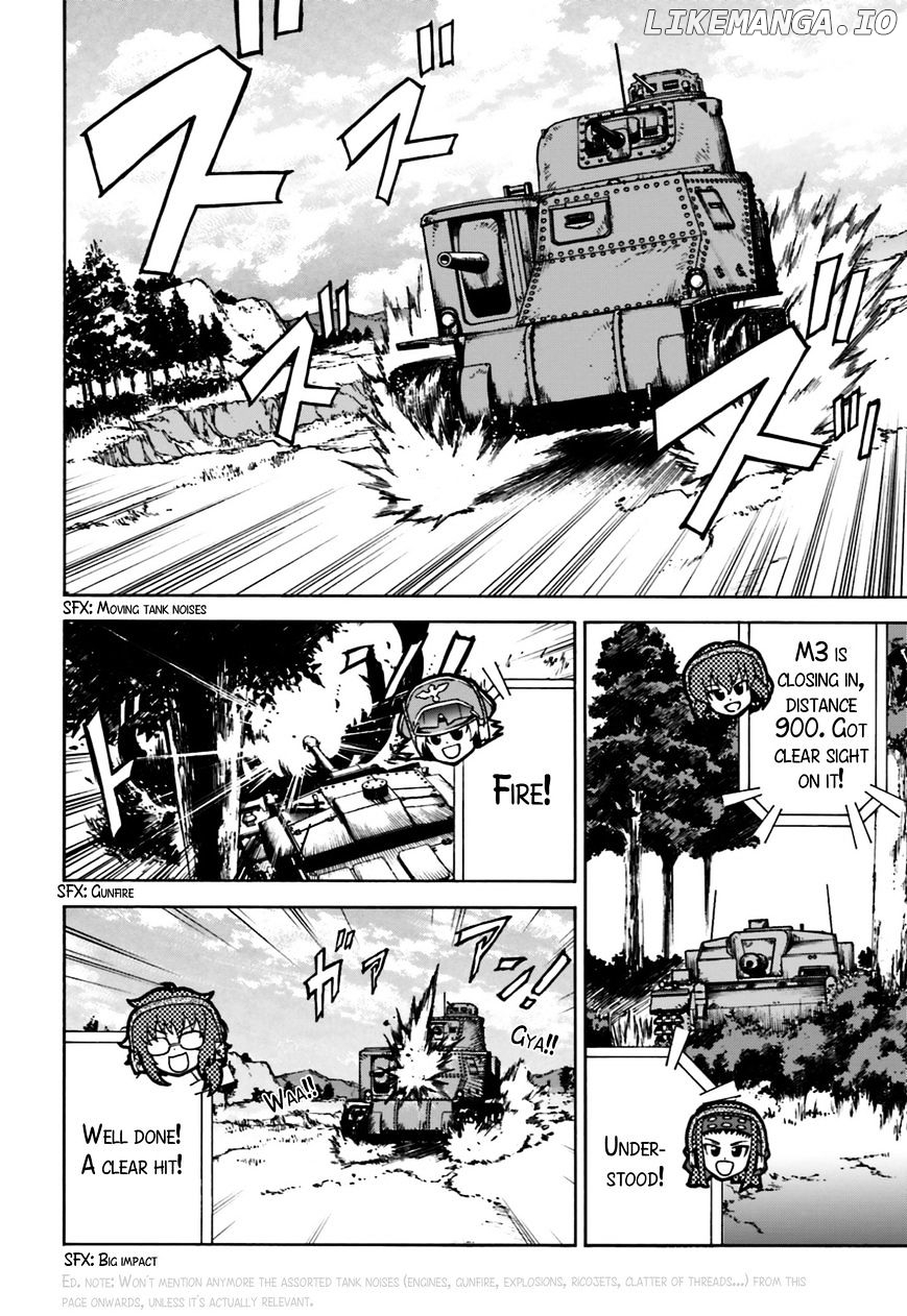 GIRLS und PANZER - Gekitou! Maginot-sen desu!! chapter 3 - page 2