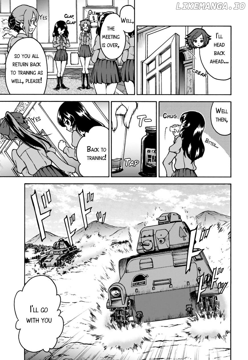 GIRLS und PANZER - Gekitou! Maginot-sen desu!! chapter 3 - page 23