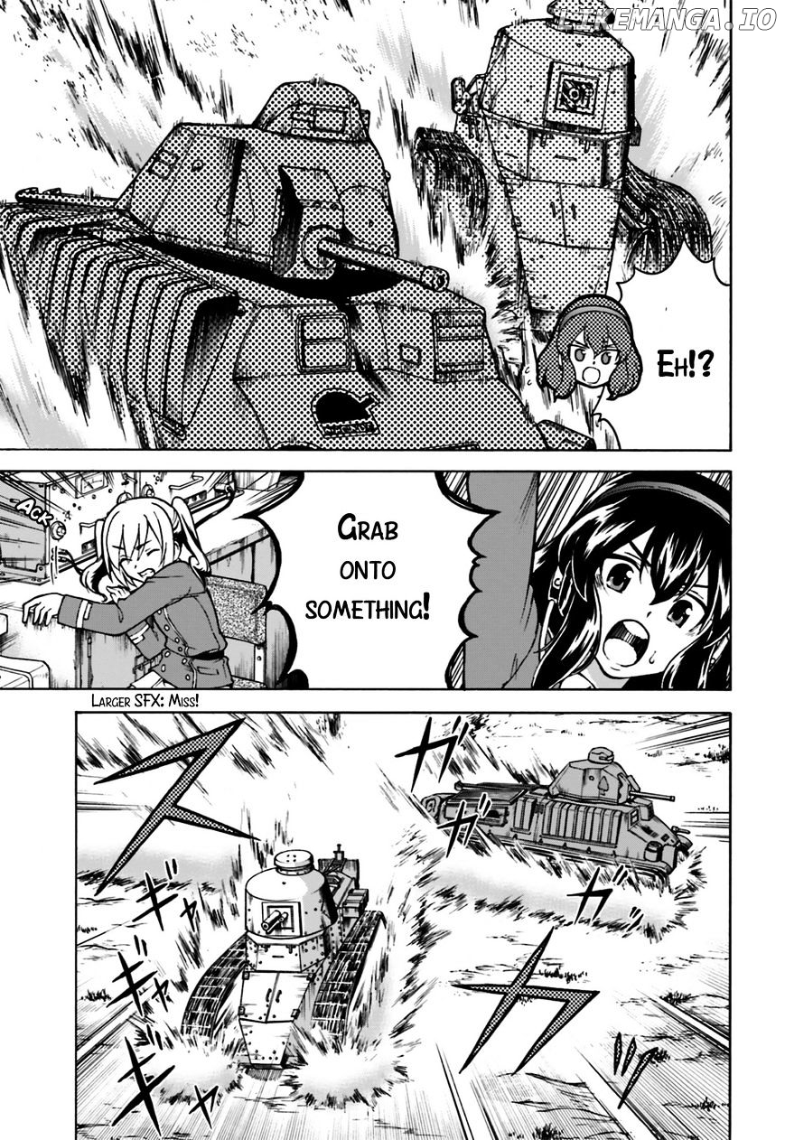 GIRLS und PANZER - Gekitou! Maginot-sen desu!! chapter 3 - page 27