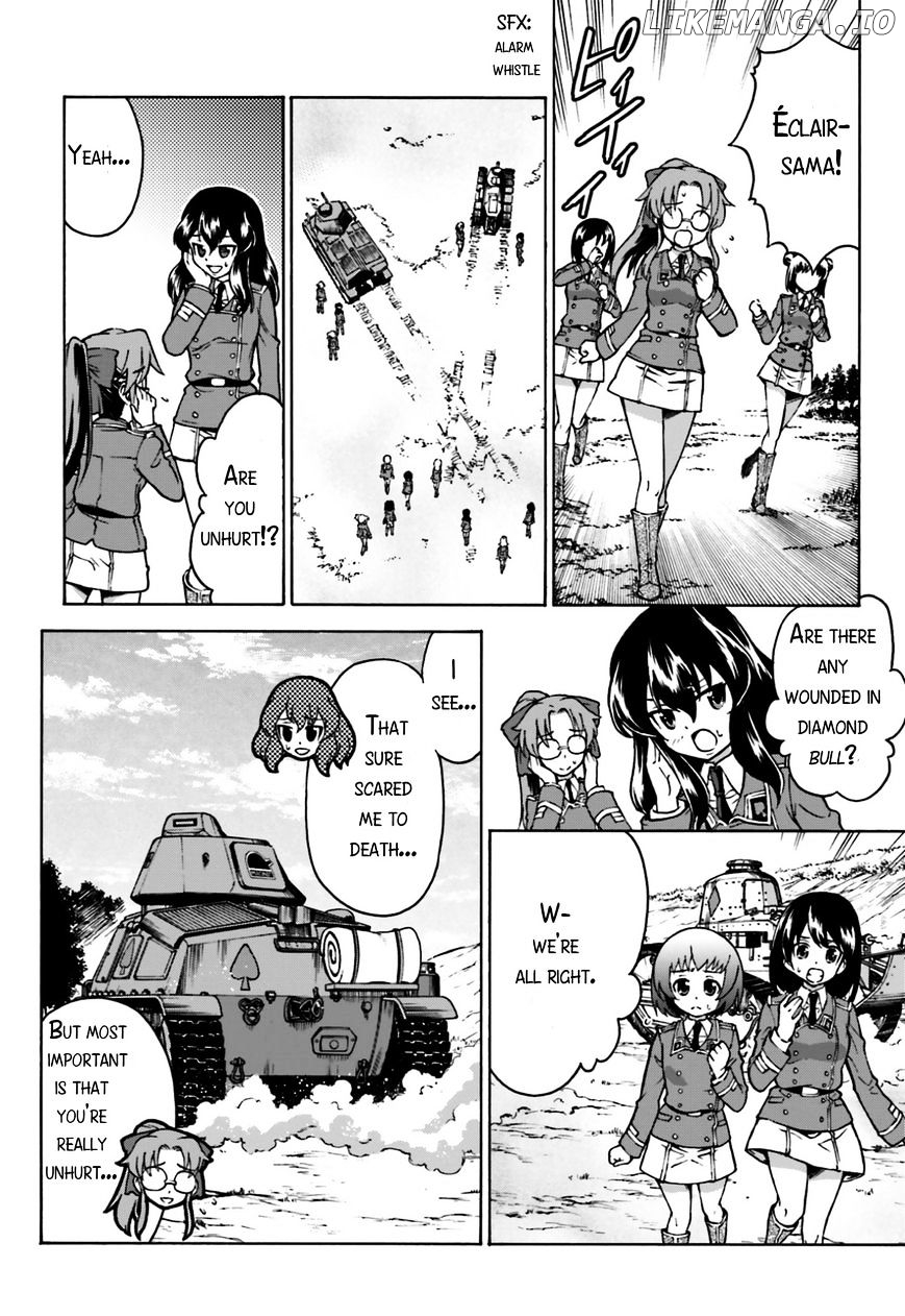 GIRLS und PANZER - Gekitou! Maginot-sen desu!! chapter 3 - page 28