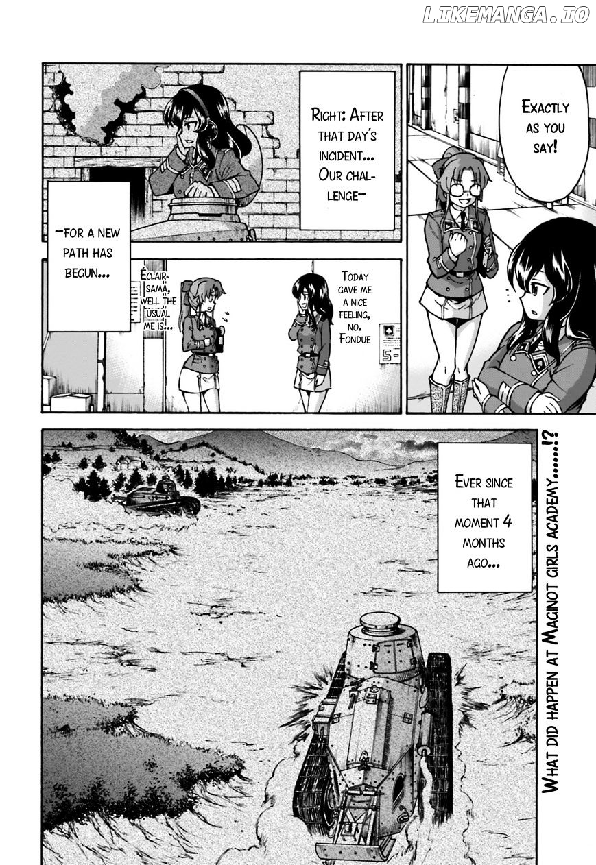 GIRLS und PANZER - Gekitou! Maginot-sen desu!! chapter 3 - page 34