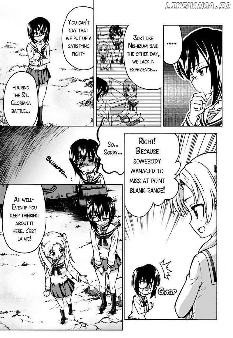 GIRLS und PANZER - Gekitou! Maginot-sen desu!! chapter 3 - page 7
