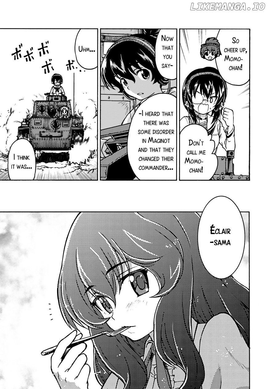 GIRLS und PANZER - Gekitou! Maginot-sen desu!! chapter 3 - page 9