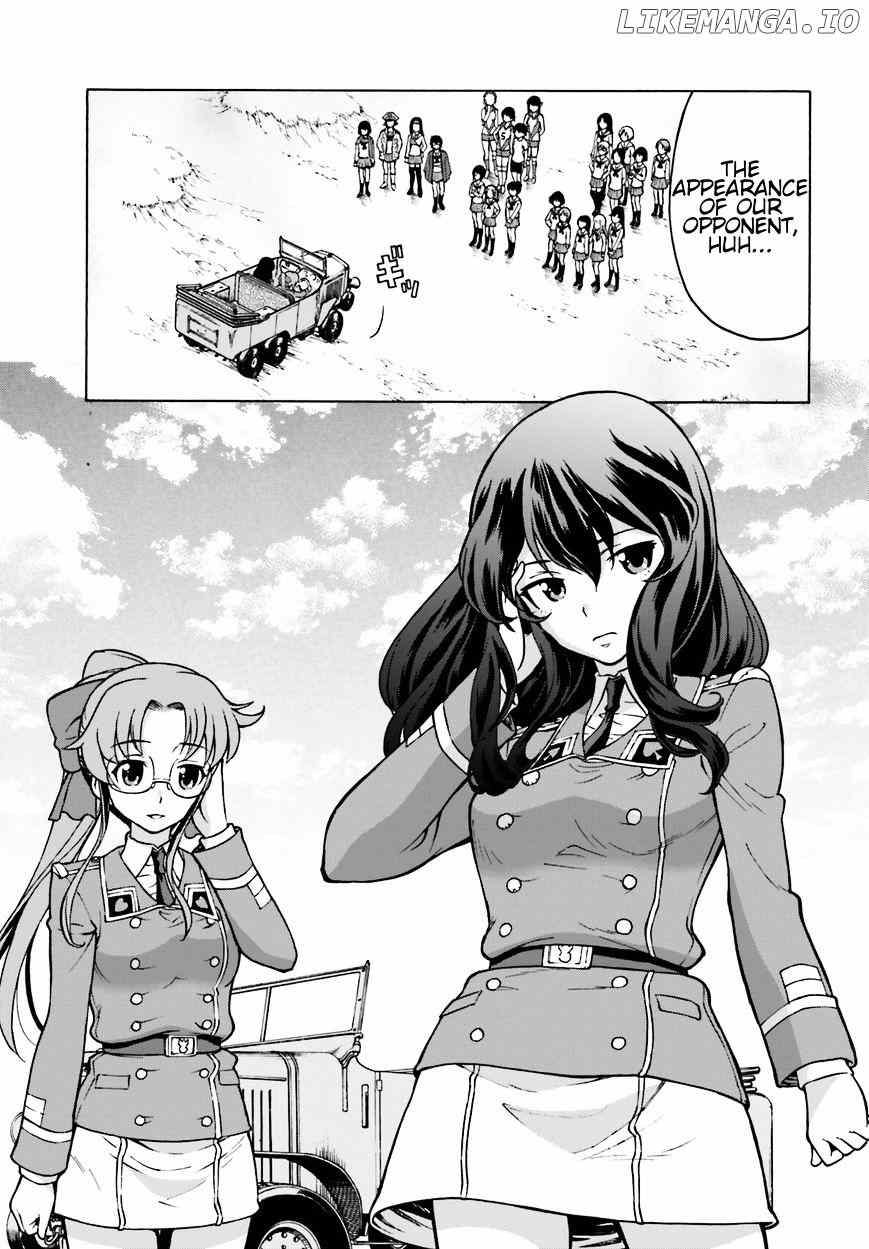 GIRLS und PANZER - Gekitou! Maginot-sen desu!! chapter 5 - page 13