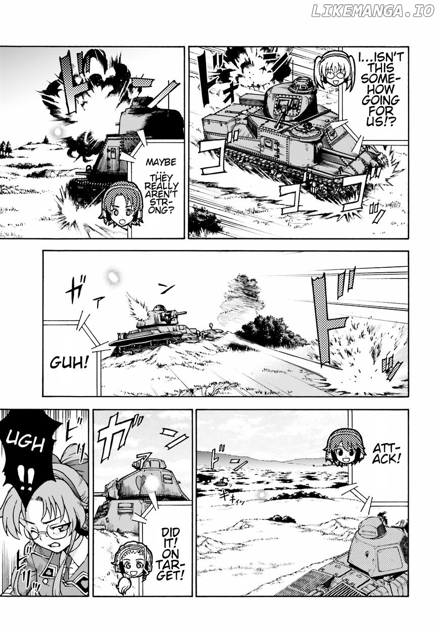 GIRLS und PANZER - Gekitou! Maginot-sen desu!! chapter 6 - page 23