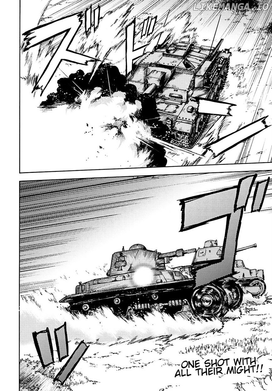 GIRLS und PANZER - Gekitou! Maginot-sen desu!! chapter 7 - page 14