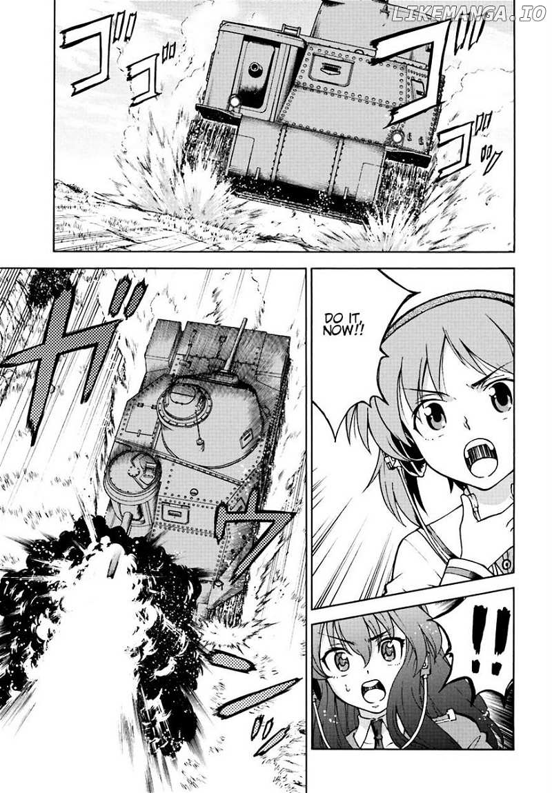 GIRLS und PANZER - Gekitou! Maginot-sen desu!! chapter 7 - page 9