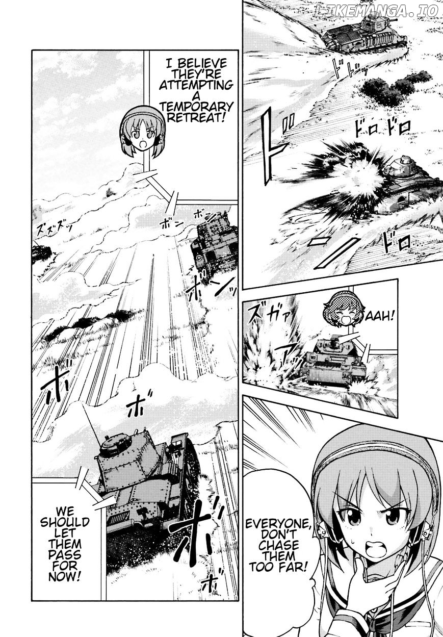 GIRLS und PANZER - Gekitou! Maginot-sen desu!! chapter 8 - page 12