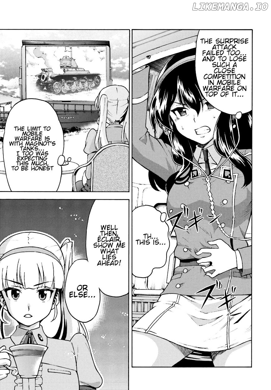 GIRLS und PANZER - Gekitou! Maginot-sen desu!! chapter 8 - page 9