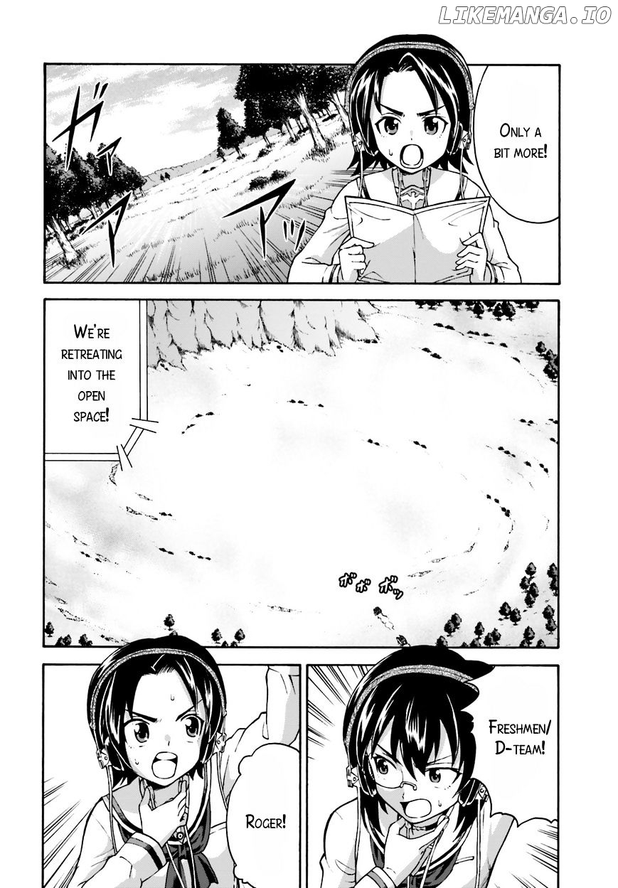 GIRLS und PANZER - Gekitou! Maginot-sen desu!! chapter 10 - page 18