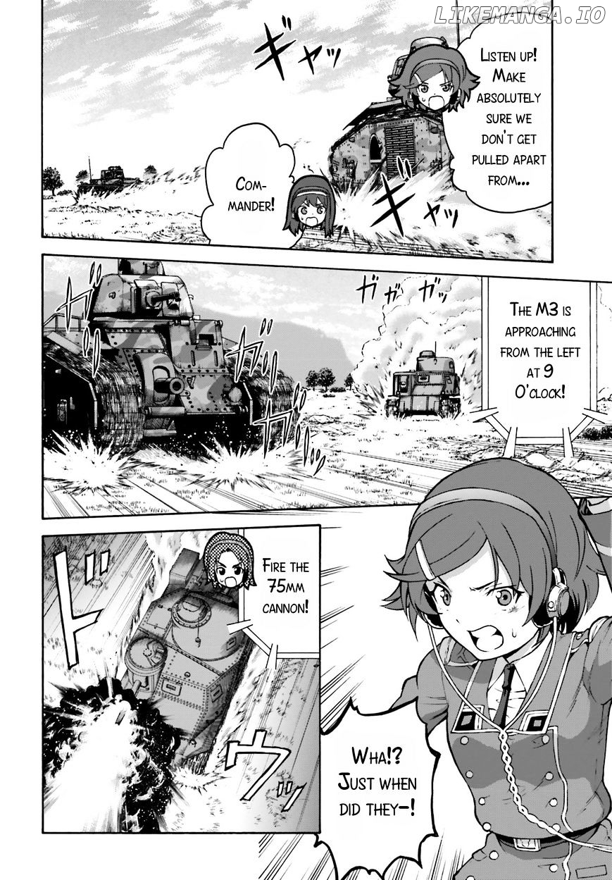 GIRLS und PANZER - Gekitou! Maginot-sen desu!! chapter 10 - page 22