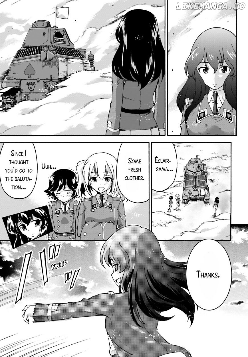 GIRLS und PANZER - Gekitou! Maginot-sen desu!! chapter 10 - page 35