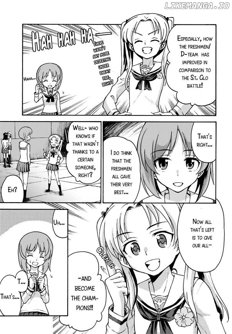 GIRLS und PANZER - Gekitou! Maginot-sen desu!! chapter 10 - page 43
