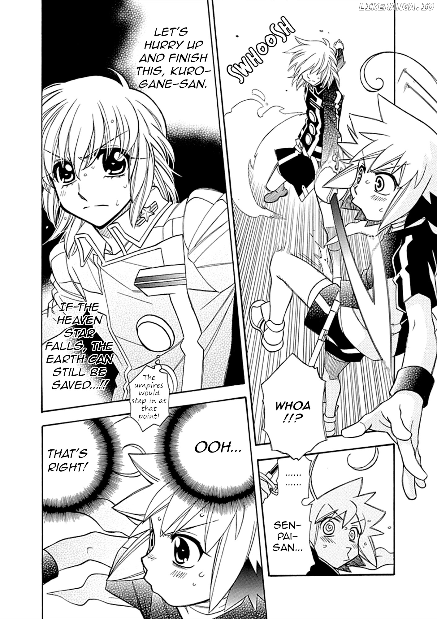 Hayate X Blade chapter 104 - page 16