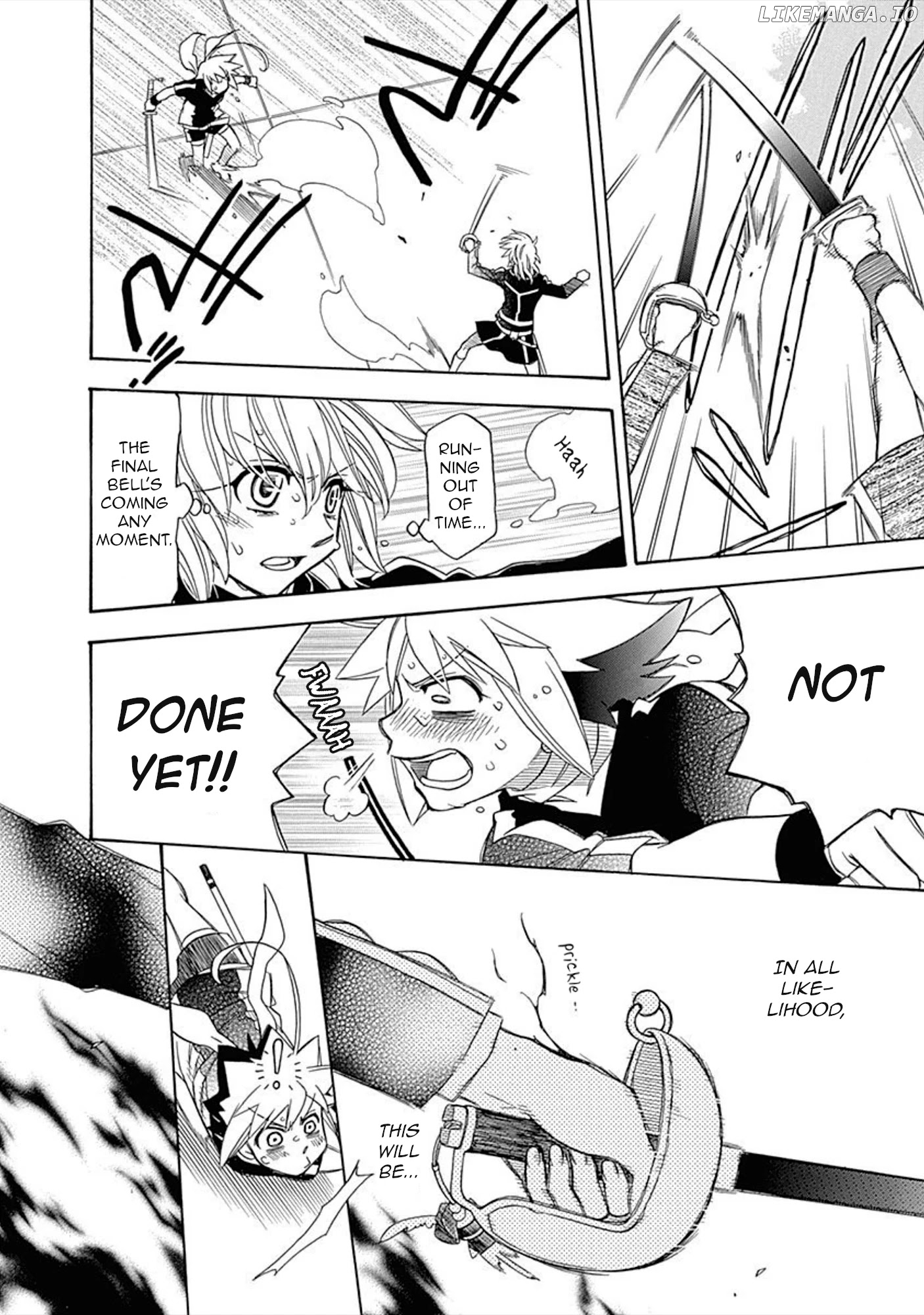 Hayate X Blade chapter 106 - page 4