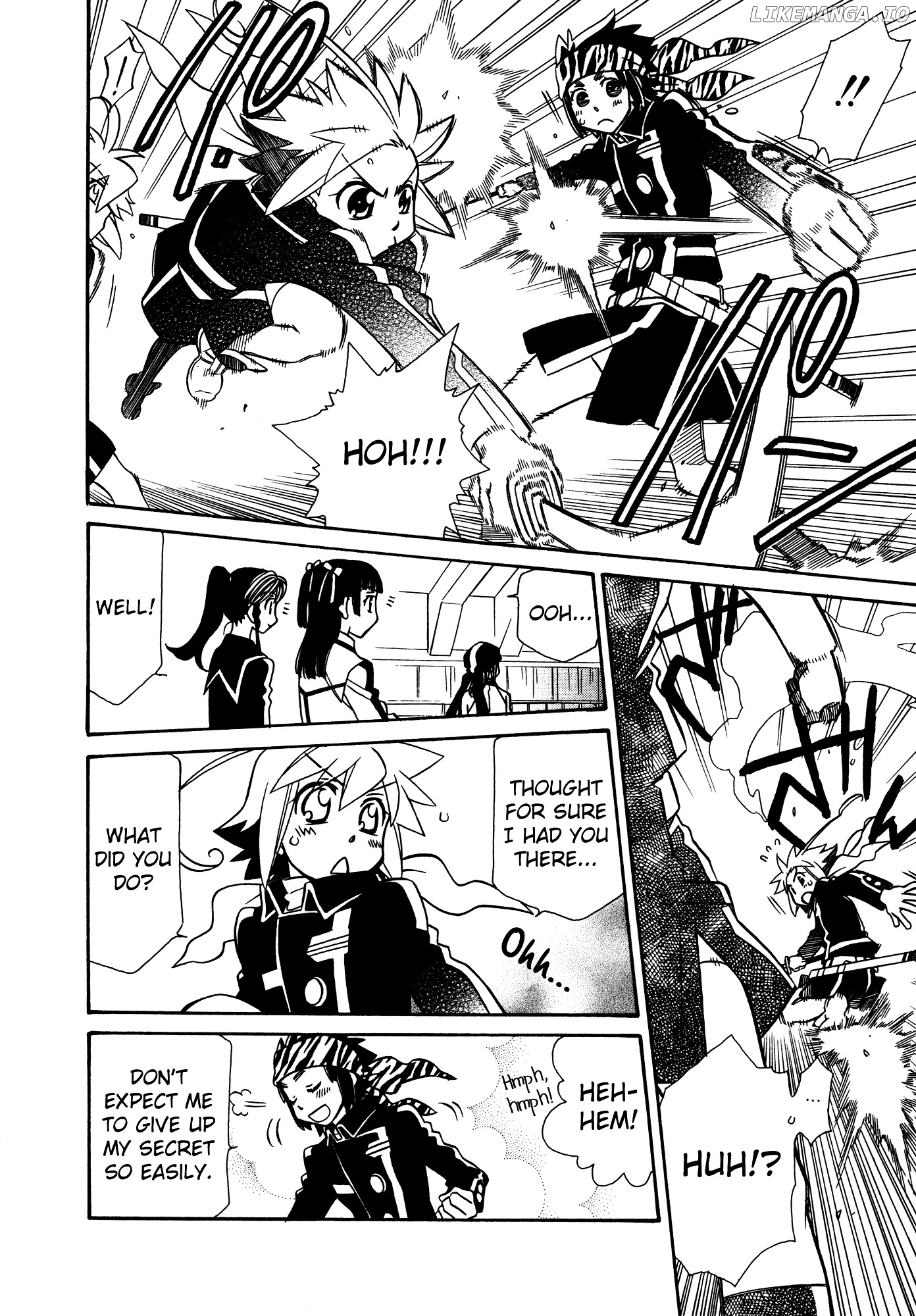 Hayate X Blade chapter 89 - page 4