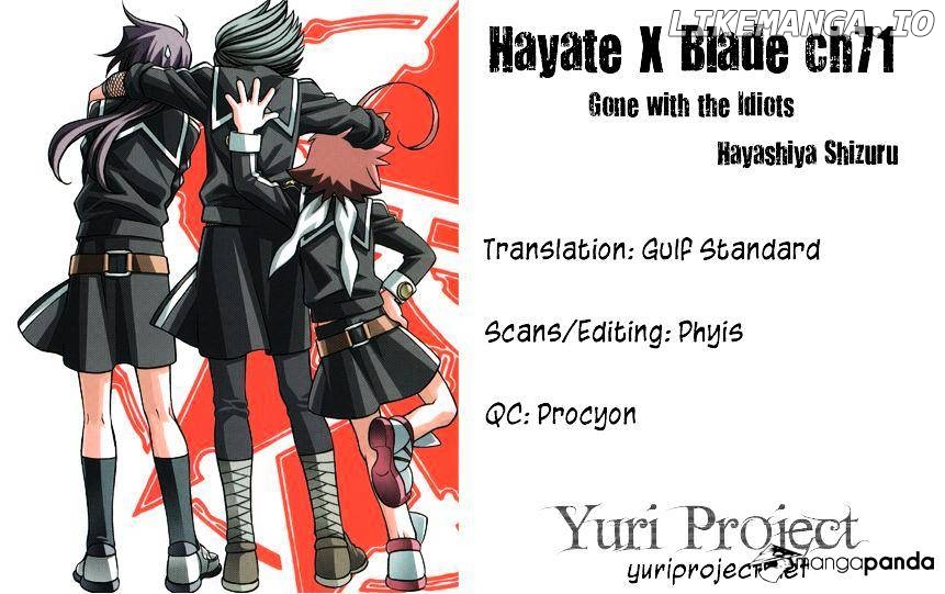 Hayate X Blade chapter 71 - page 38