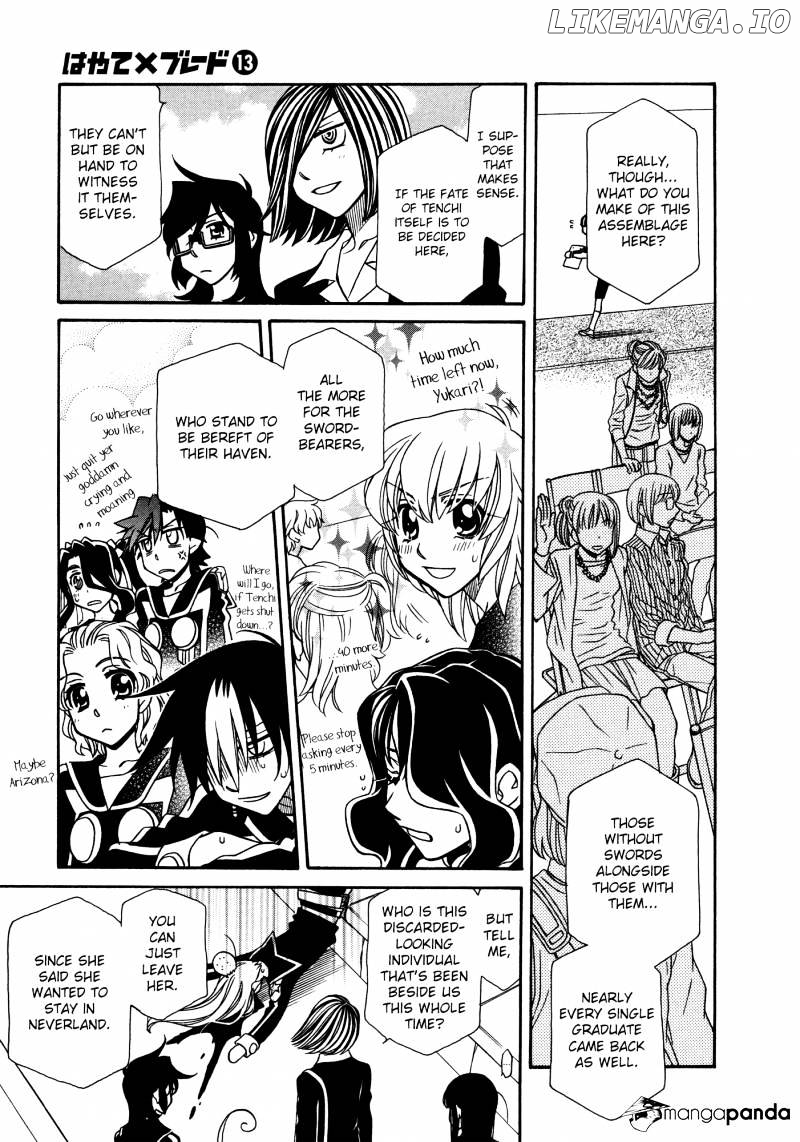 Hayate X Blade chapter 75 - page 25