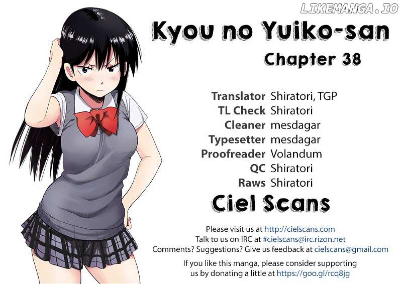 Kyou No Yuiko-San chapter 38 - page 1