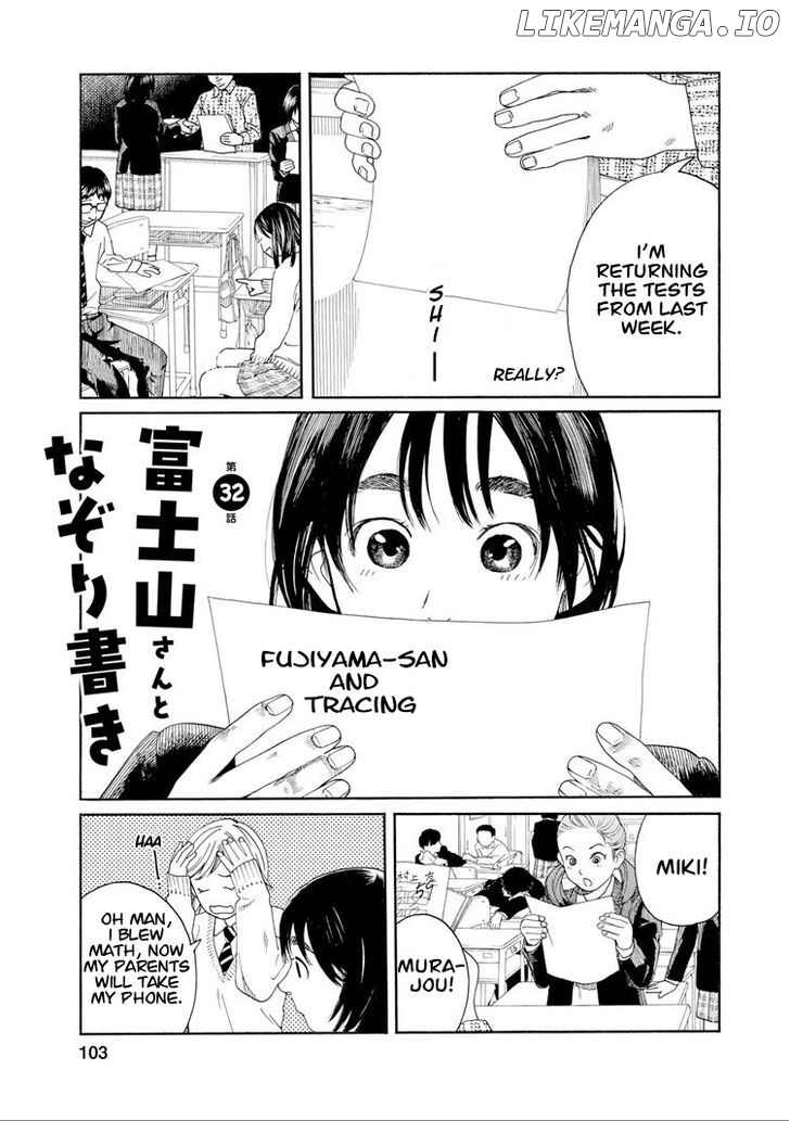 Fujiyama-San Wa Shishunki chapter 32 - page 1