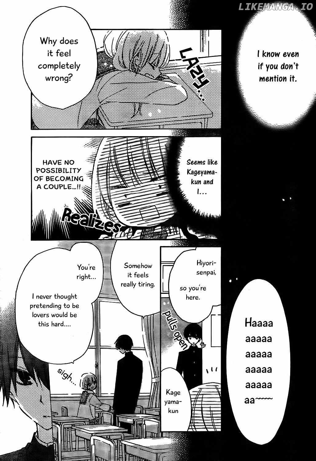 Hokenshitsu no Kagayama-kun Chapter 8 - page 22