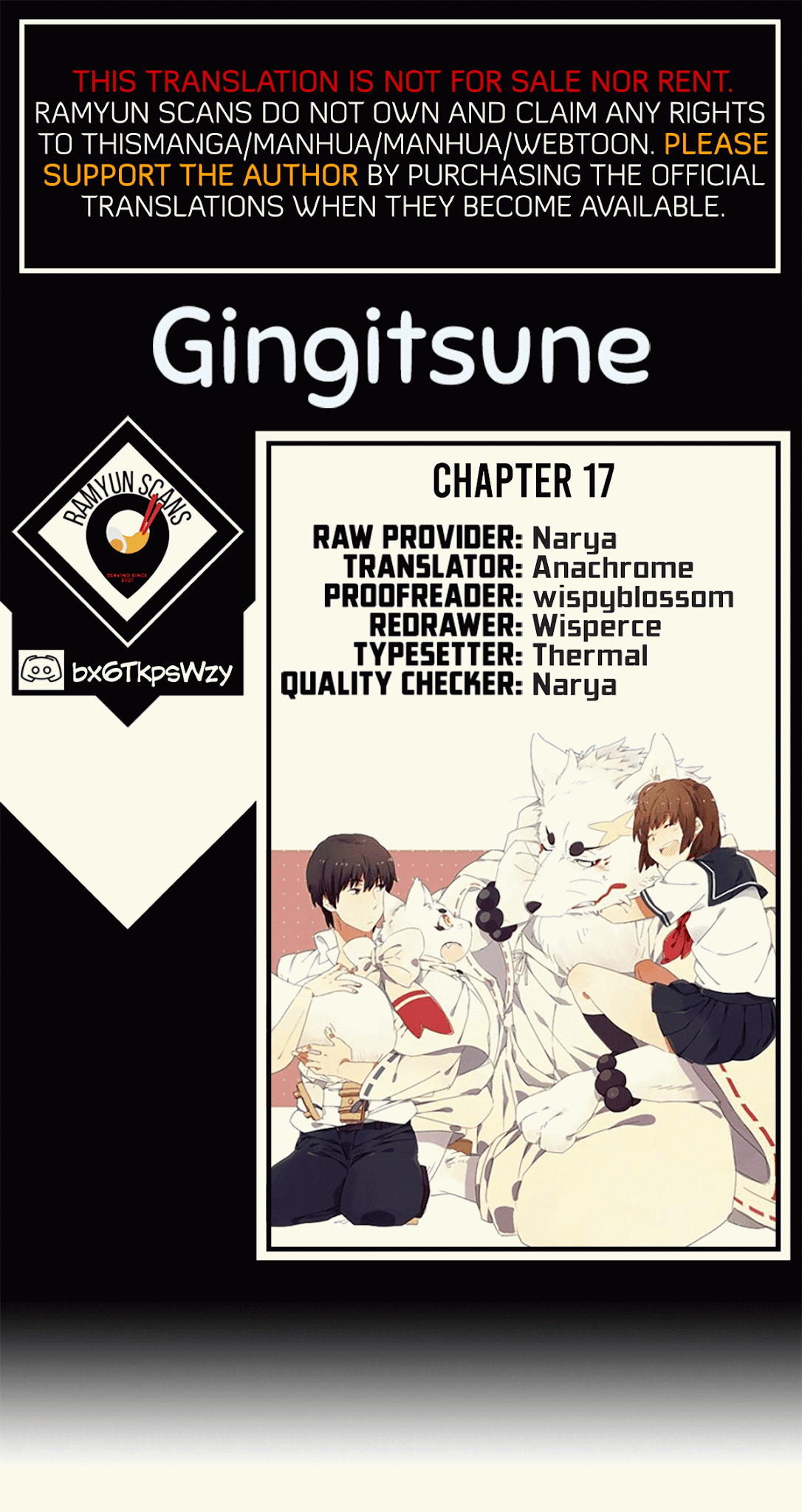 Gingitsune chapter 17 - page 1