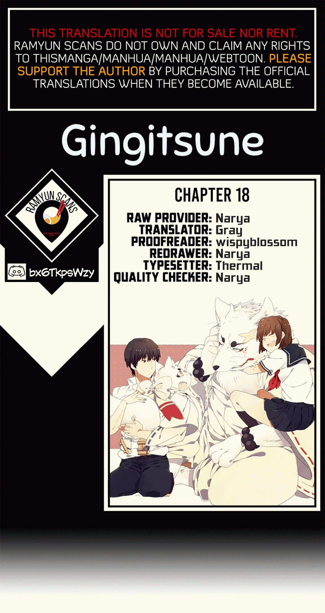 Gingitsune chapter 18 - page 1