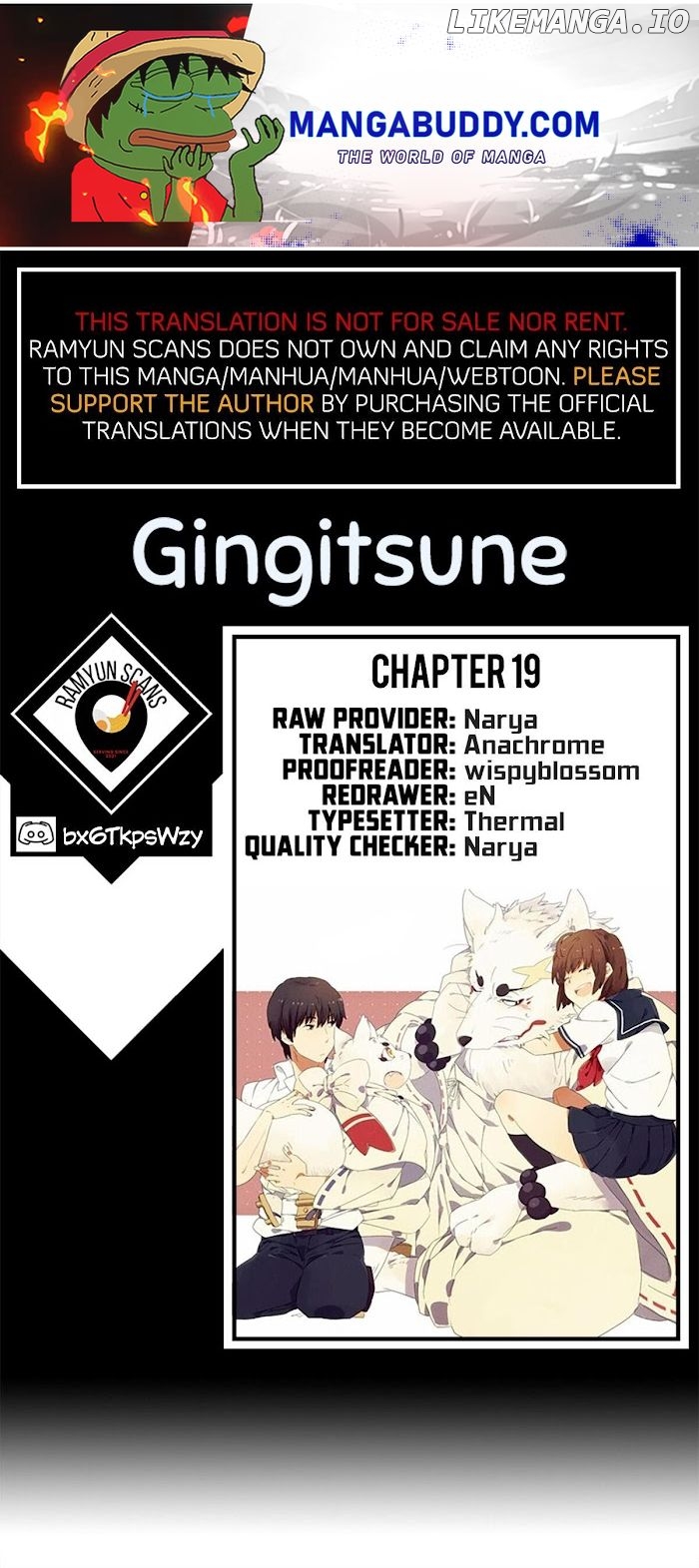 Gingitsune chapter 19 - page 1