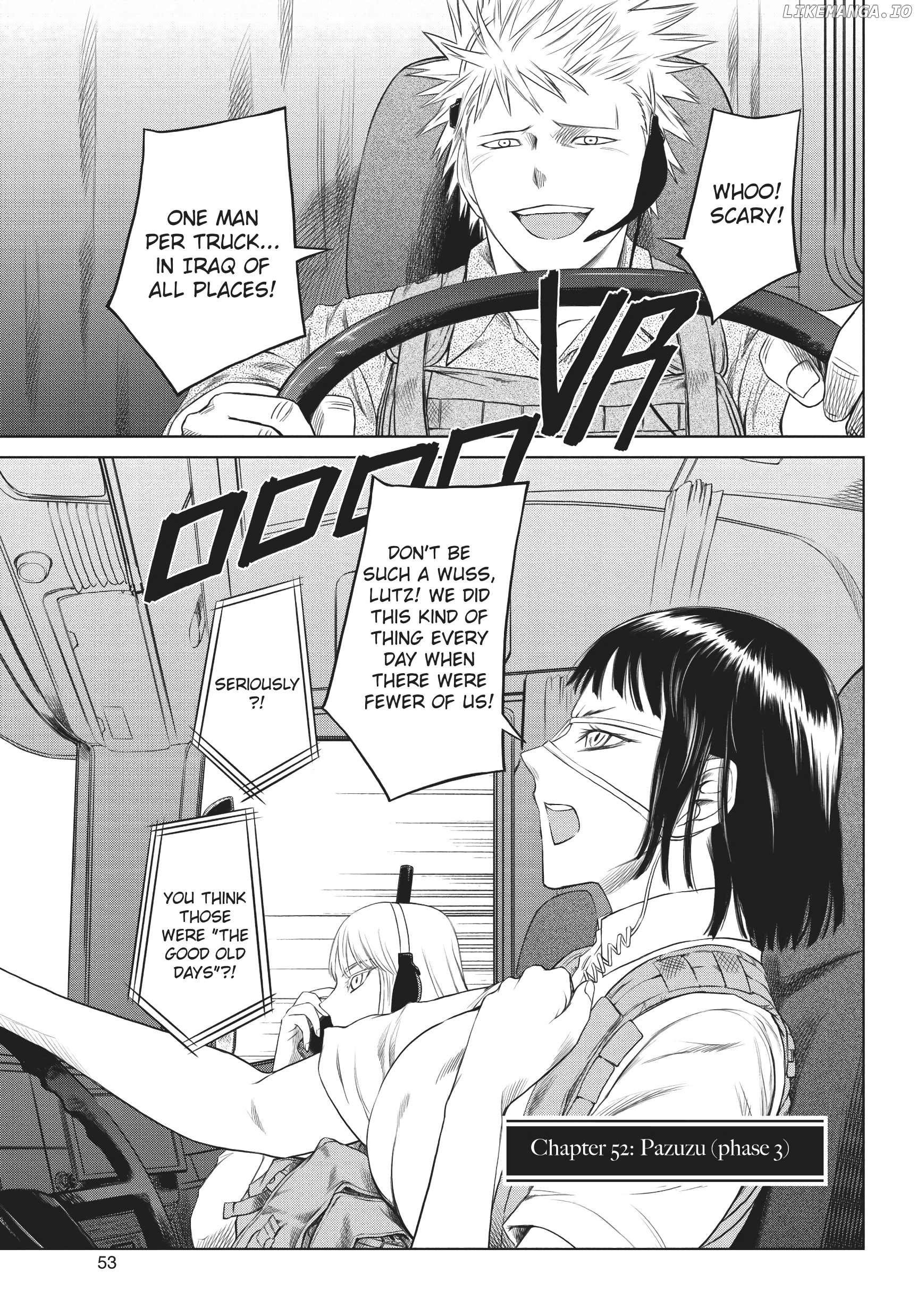 Jormungand chapter 52 - page 1