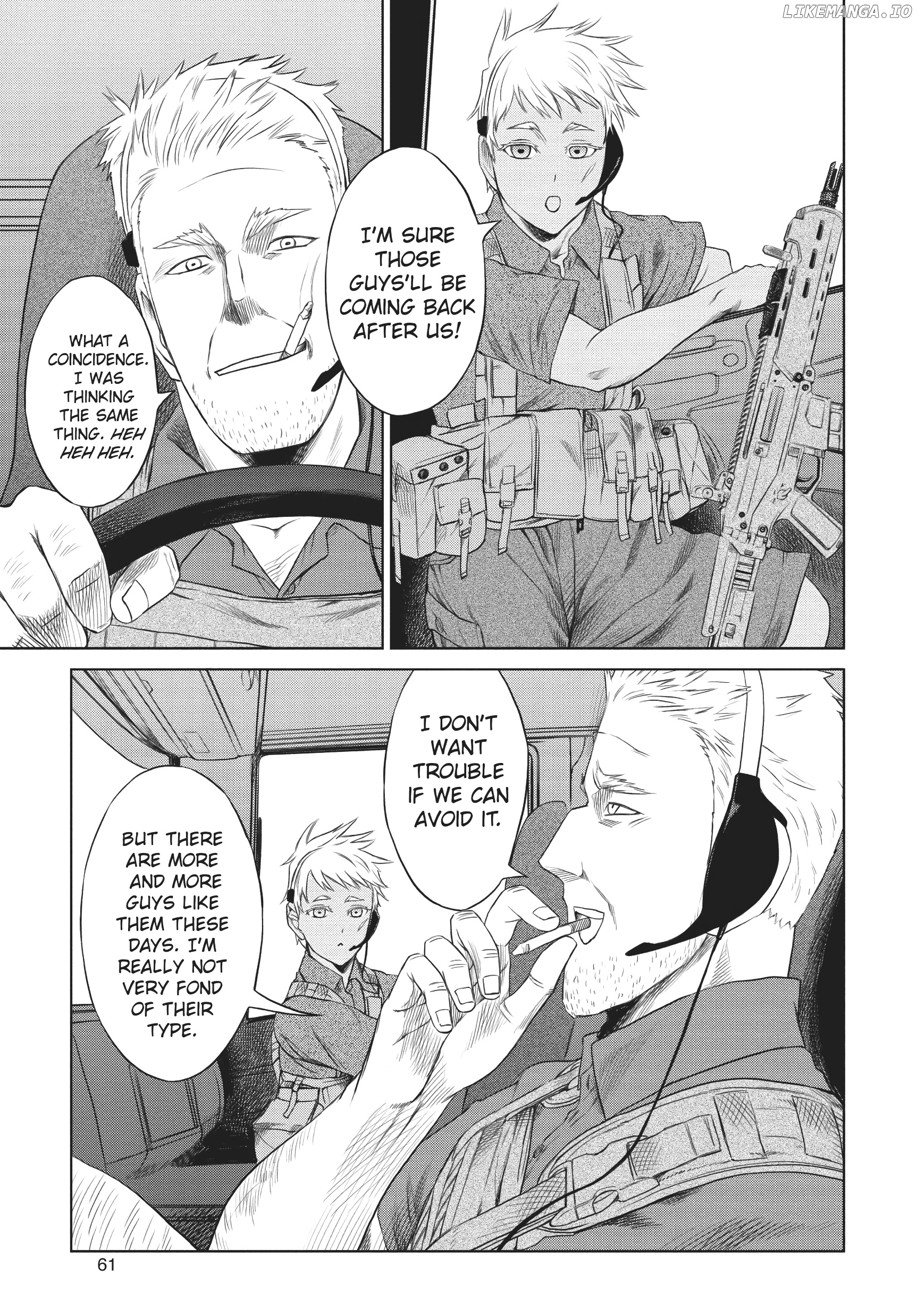 Jormungand chapter 52 - page 9